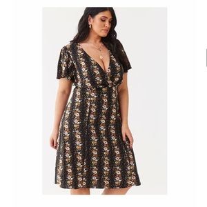Forever 21 plus size floral print dress SIZE 3X